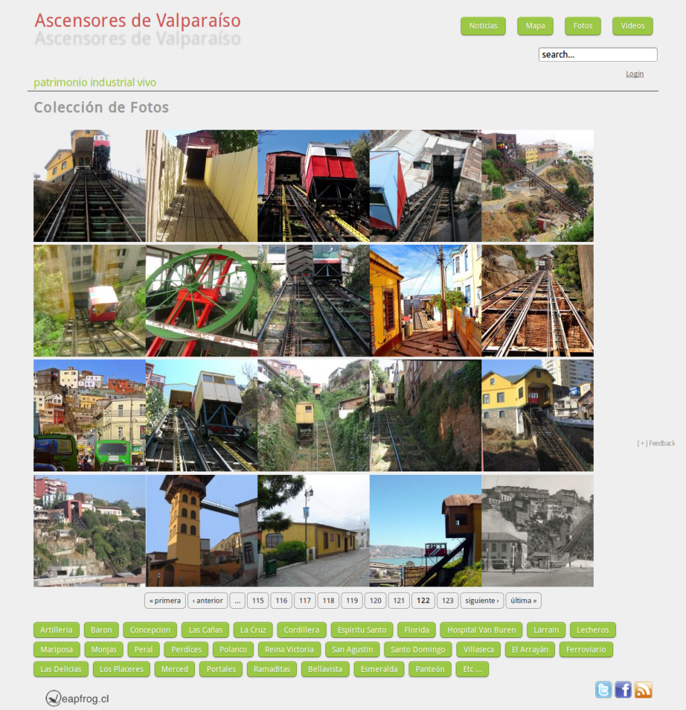 Elevators of Valparaiso