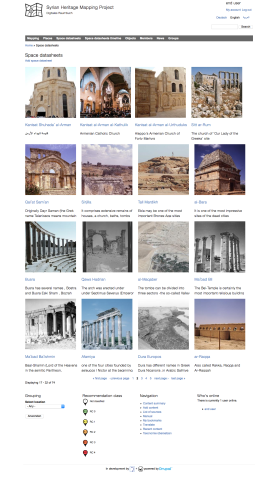 Syrian Heritage Mapping Project