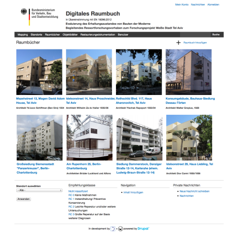 Raumbuch Web App