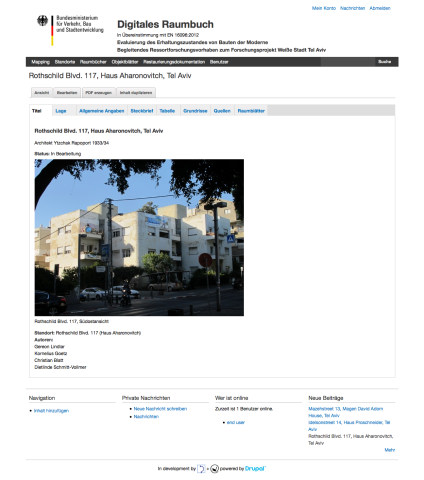 Raumbuch Web App